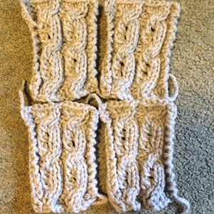 Week 2: Eyelet Cable Square